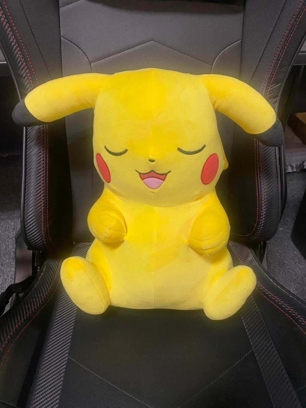 NWT - Pokemon 18" Sleeping Plush Pikachu
